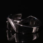 انگشتر نقره توپاز لندن کد 12418 - Image 3