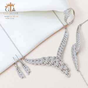 سرویس نقره میکرو زنجیری کد 12158