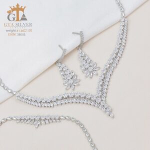 سرویس نقره طرح جواهر سوپر میکرو کد 38005