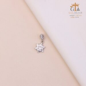 مدال نقره زنانه برف میکرو کد 21914