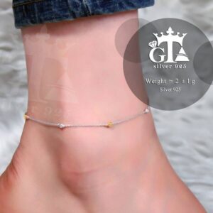 پابند نقره گوی‌دار کد 1452
