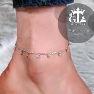 پابند نقره گوی‌دار کد 1453